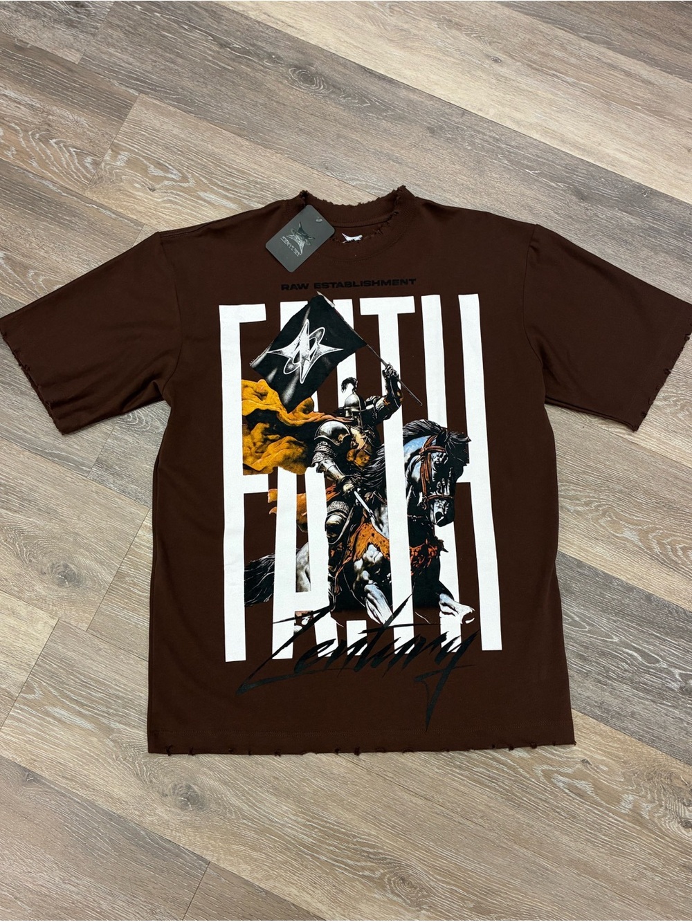 “Zenturion” Oversized Graphic Tee